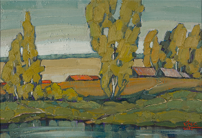 "Прохладно". к.м. 38х54. 2010