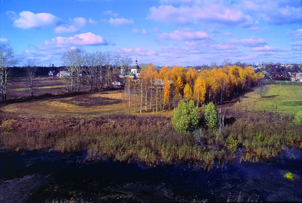  .  .  /  Autumn by Levitan.  Suzdal.