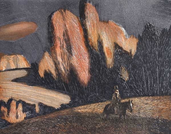 Настроение. Цв.офорт. 1998