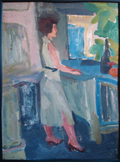 Ранний заказ. 1986г. х.,м. 70х50