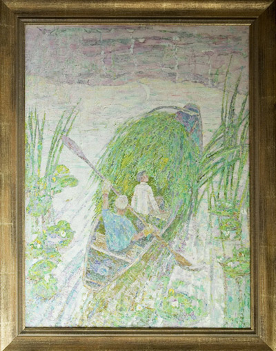 Вот мой край родной. 1994г. х.,м. 74х100