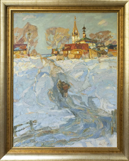 Усолье. 1991г. к.,м. 70х90