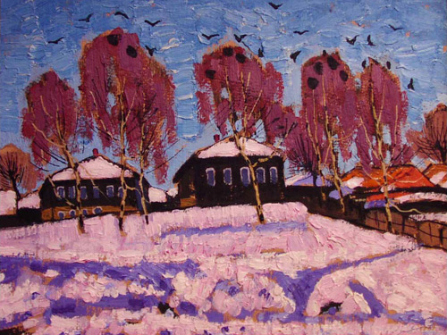 "Грачи" 22х28 к.м. 1998г.