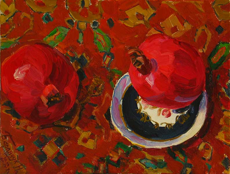 Гранаты.-2004.-Х.м.-18х24